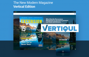 Vertical Magazine Cover Page